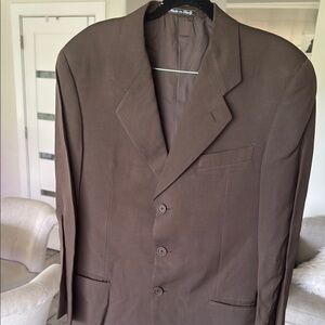Giorgio Armani Dark Brown Men's Suit